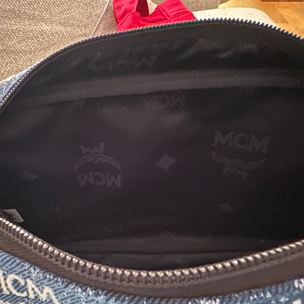 Denim Bag from MCM - Never Used - Picture 3 of 3
